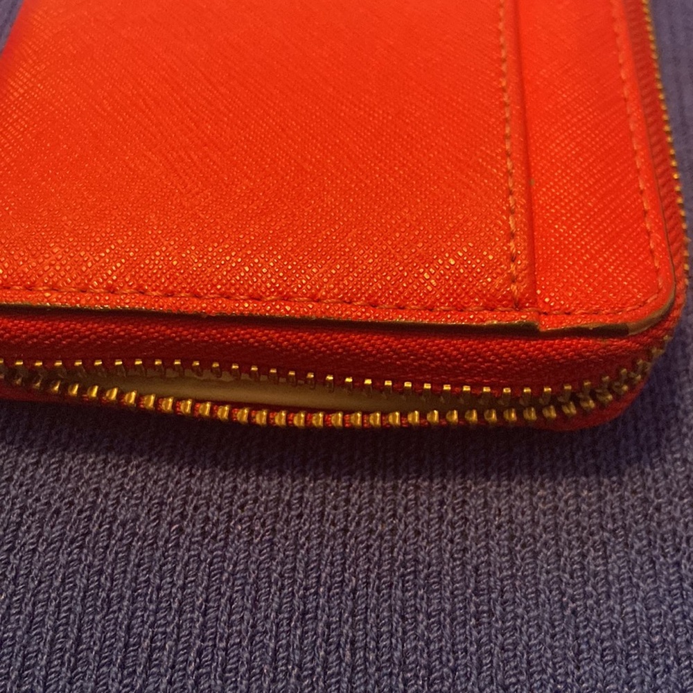 Red Kate Spade Used Wallet; some where but still good condition. Lots of pics - Picture 15 of 15